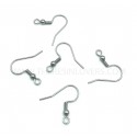 Earring hooks stainless steel 304 10pcs