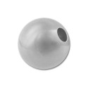 Smooth Ball Color Silver 10mm 10pz