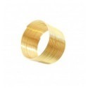Harmonic Ring Gold 20 Turns - Thickness 0.6mm