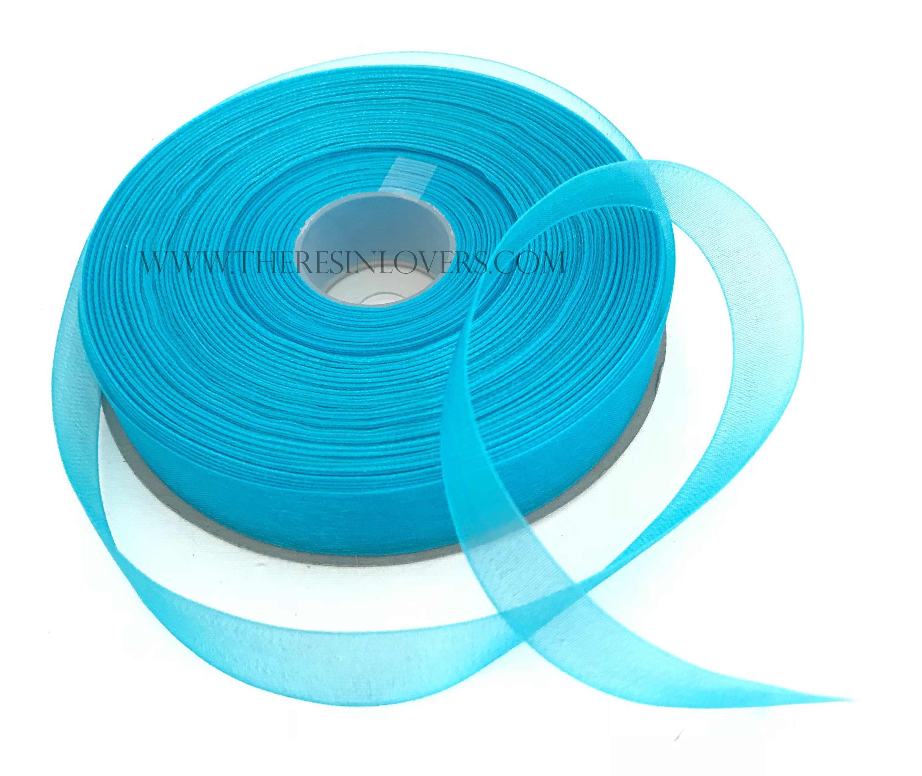 Nastro in Organza Colore: Azzurro Confezione da 10 Metri KnorrPrandell Gütermann 6304320 6 mm 