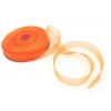 Orange Bordered Organza Ribbon 1.5 cm